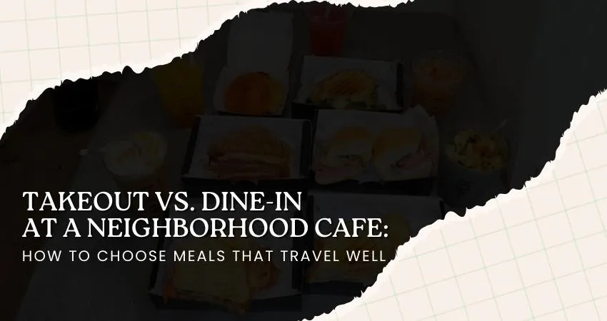 Takeout salad with dressing on the side to keep greens crisp