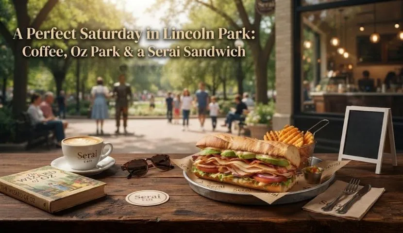 A Perfect Saturday in Lincoln Park: Coffee, Oz Park & a Serai Sandwich