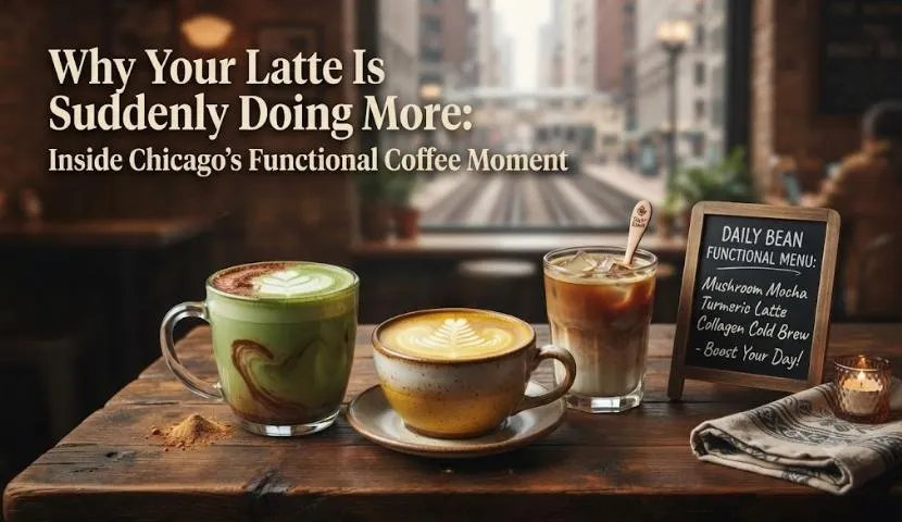 Why Your Latte Is Suddenly Doing More: Inside Chicago's Functional Coffee Moment