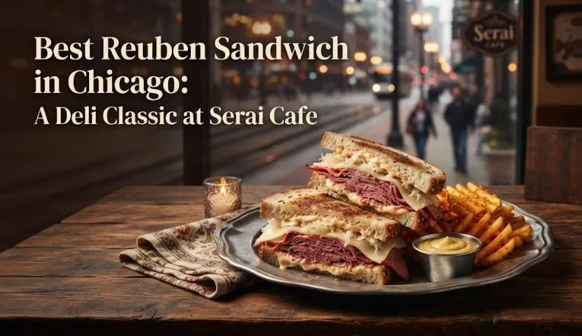 Best Reuben Sandwich in Chicago: A Deli Classic at Serai Cafe