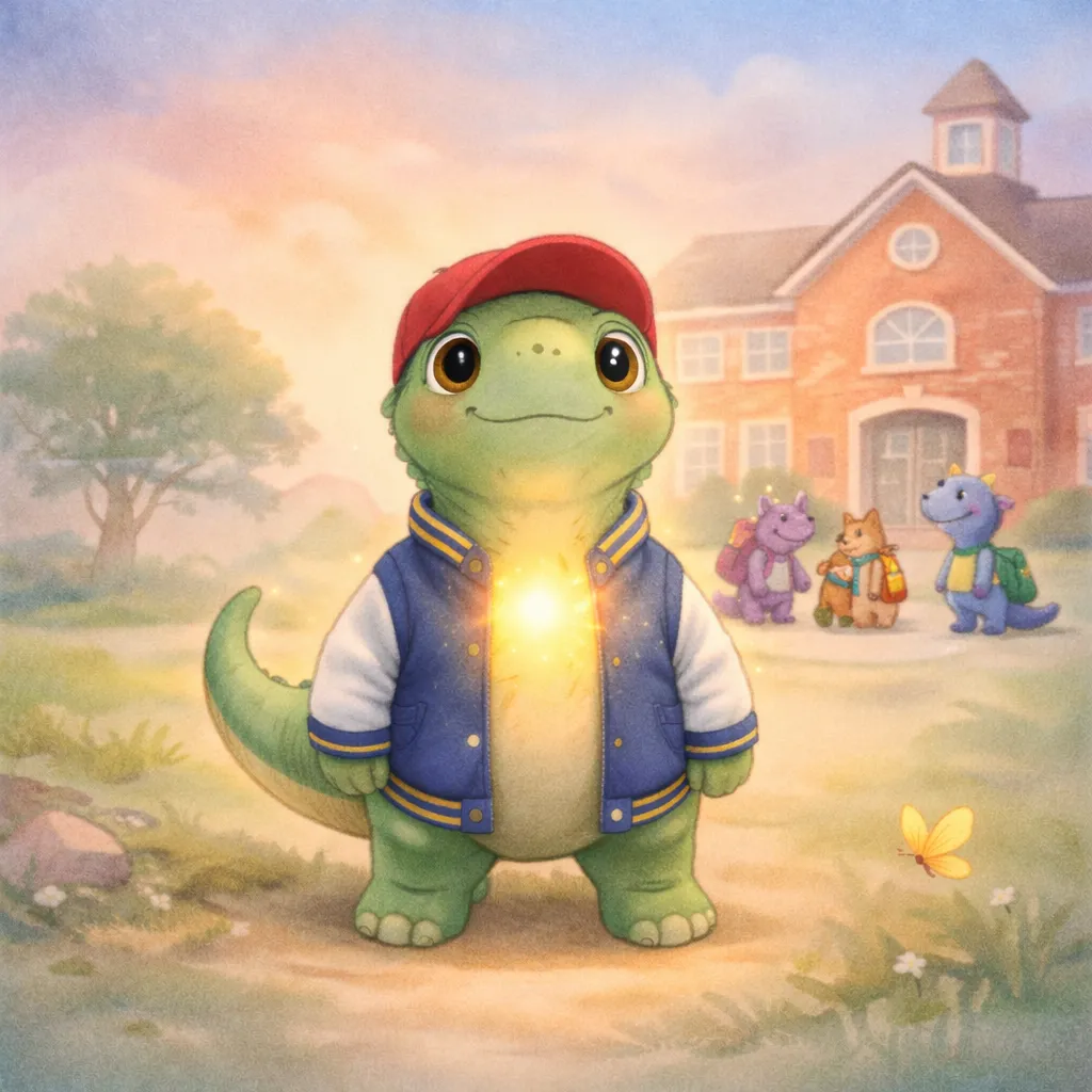 Johnny-D the Dinosaur Book Cover