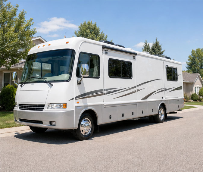 Exterior Detailing of RV in Alexandria, VA