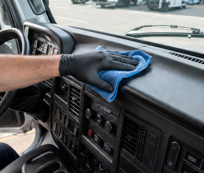Our Commercial Fleet Detailing Process
