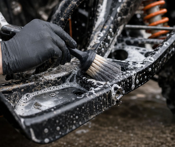 Our ATV Detailing Process