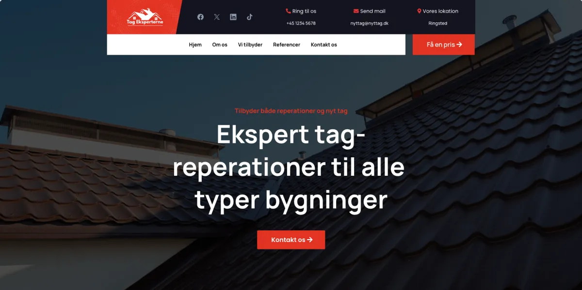 Lokal klinik med travlt venteværelse, mobilbooking på skærm og GMB-optimering illustreret, varm naturlig belysning og dokumenteret resultatformidling.
