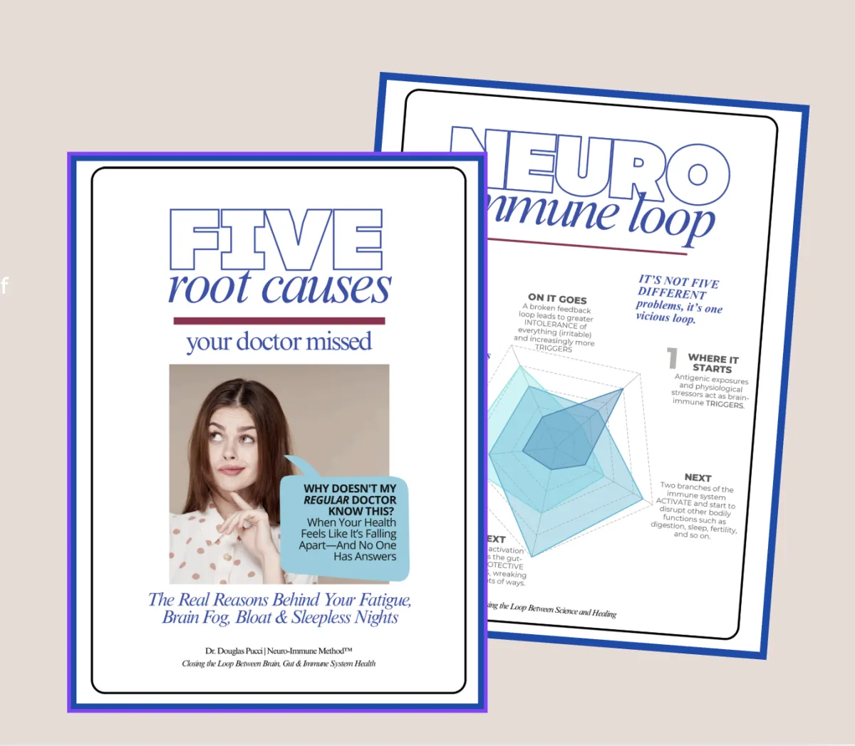 Preview of the "5 Root Causes Your Doctor Missed" guide by Dr. Pucci