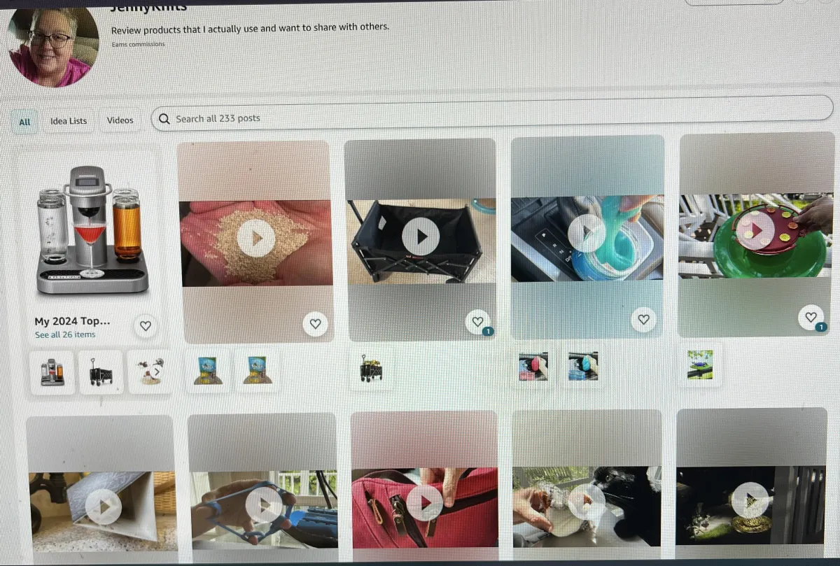 JennyKnits on Amazon