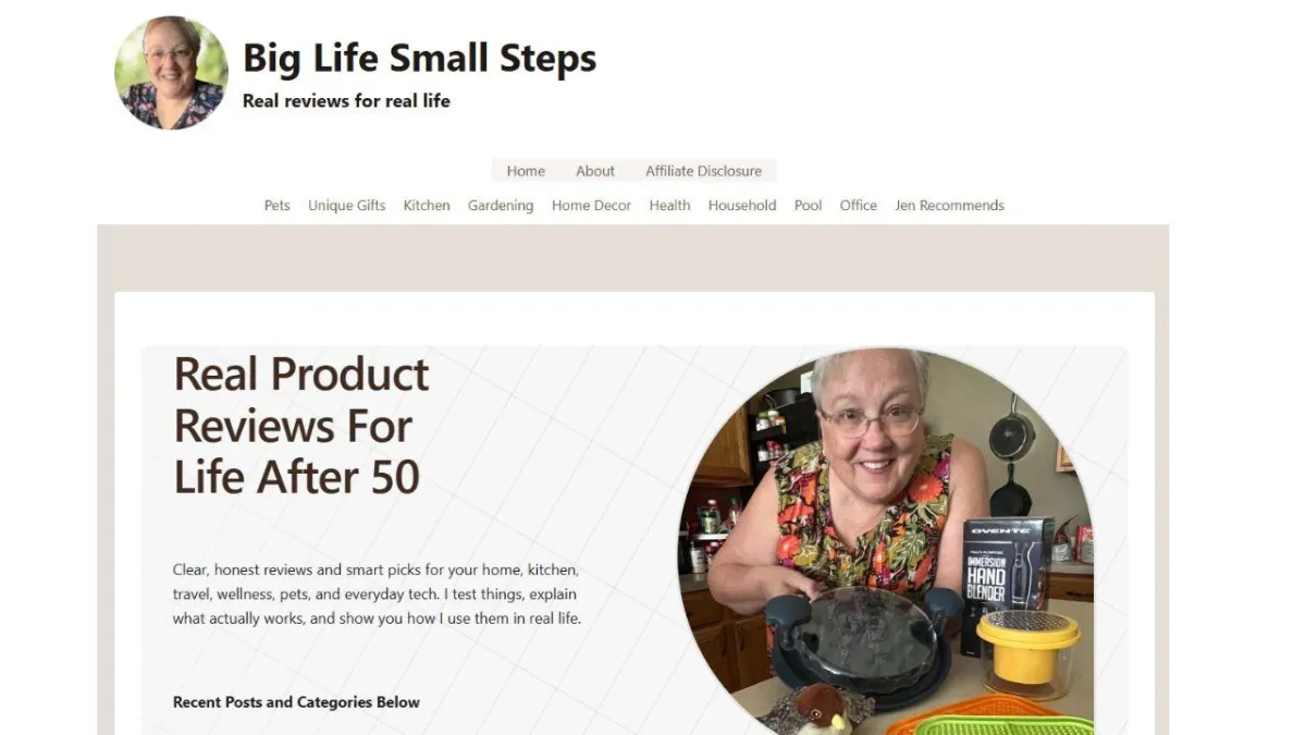 Amazon Influencer in Retirement