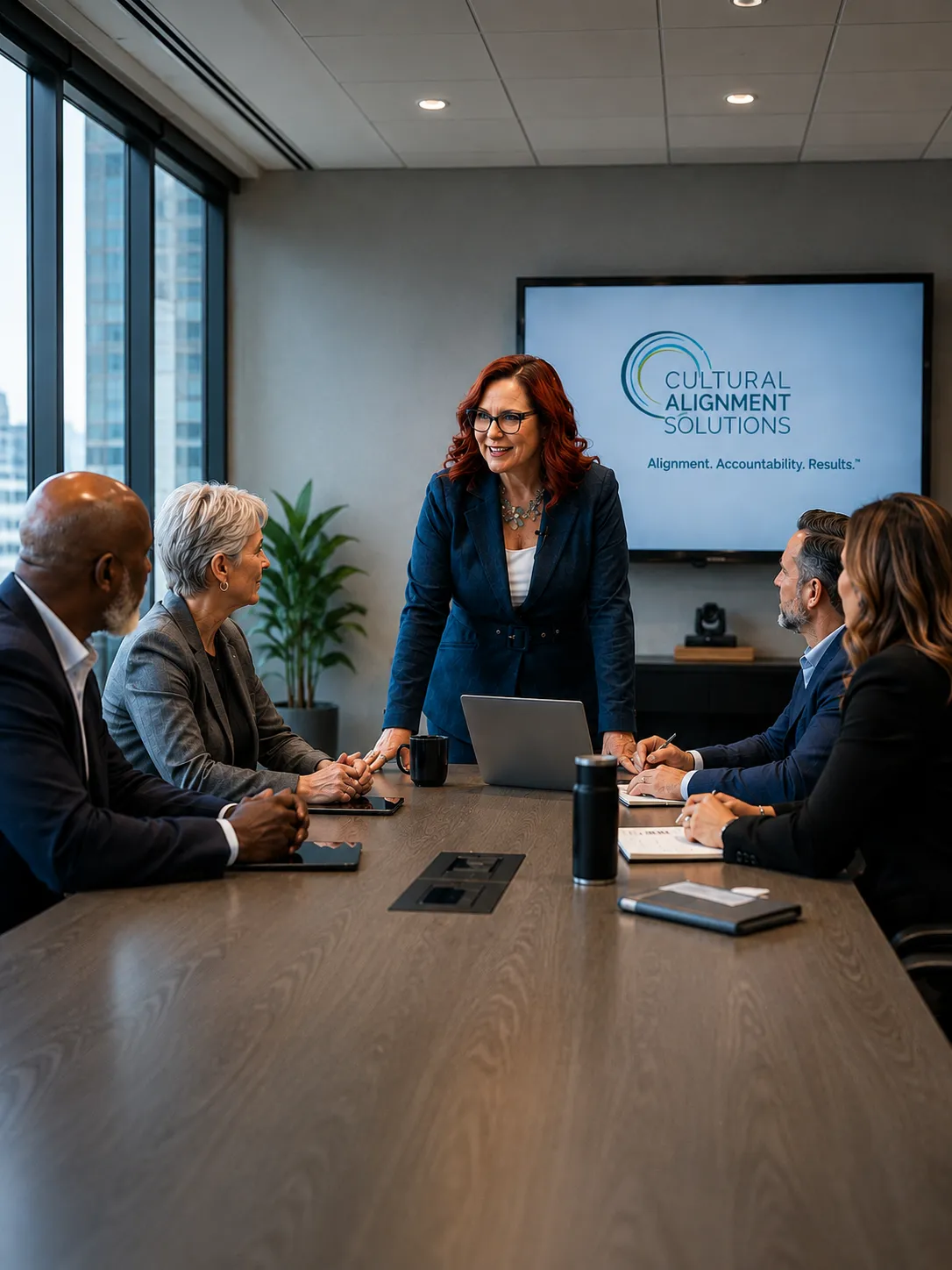 Executive leadership conversation and facilitation