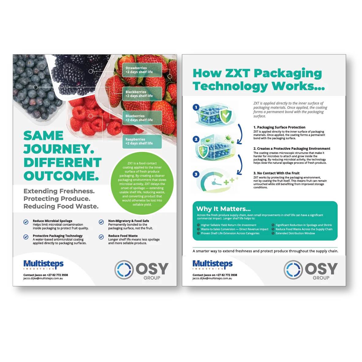 OSY Group A4 Advert