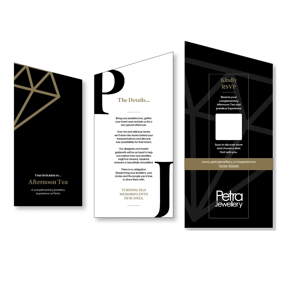 Petra Jewellery Invitation Design