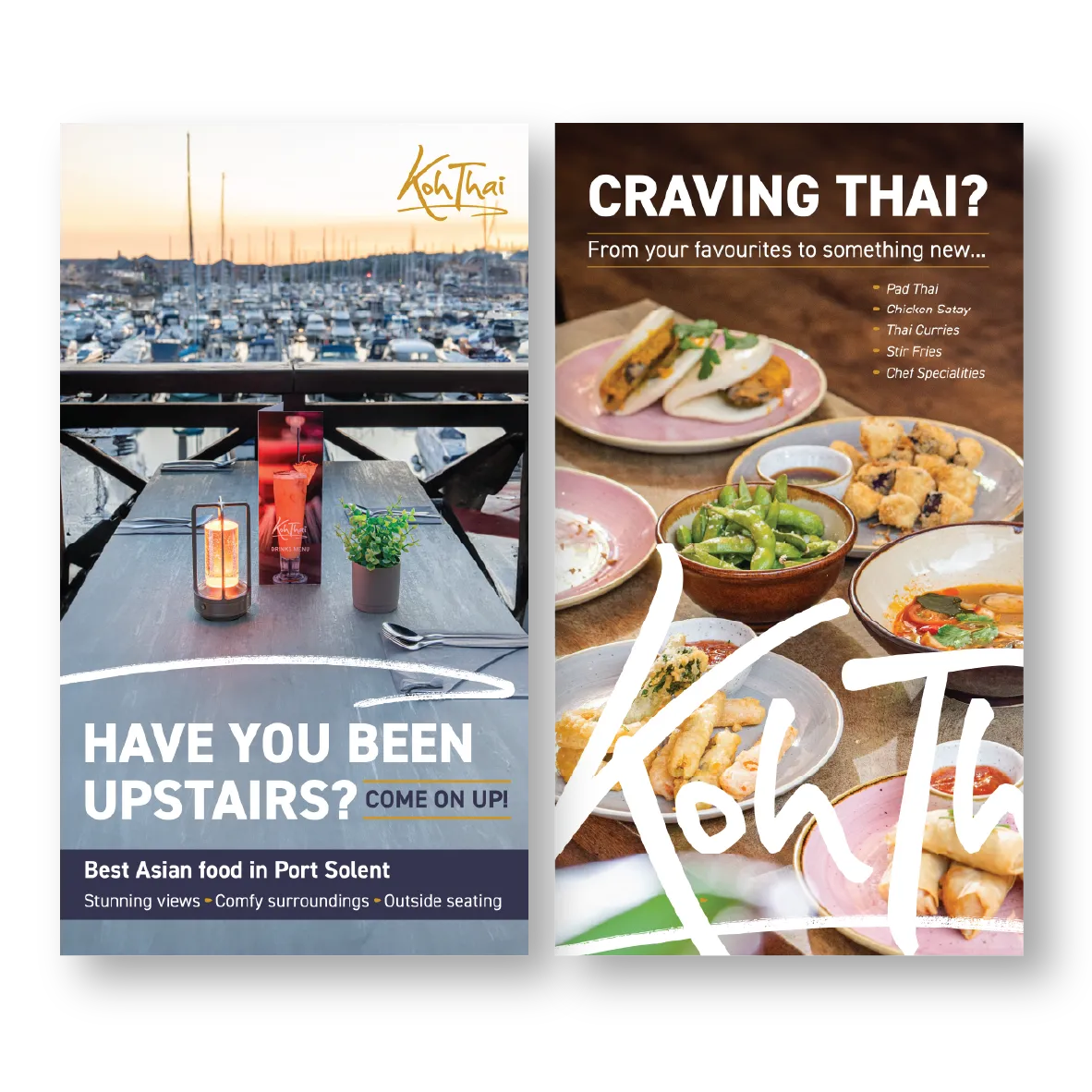 Koh Thai Restaurant Digital Advert