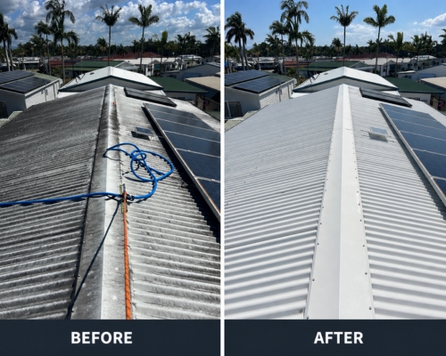 Roof Cleaning in Bangalow