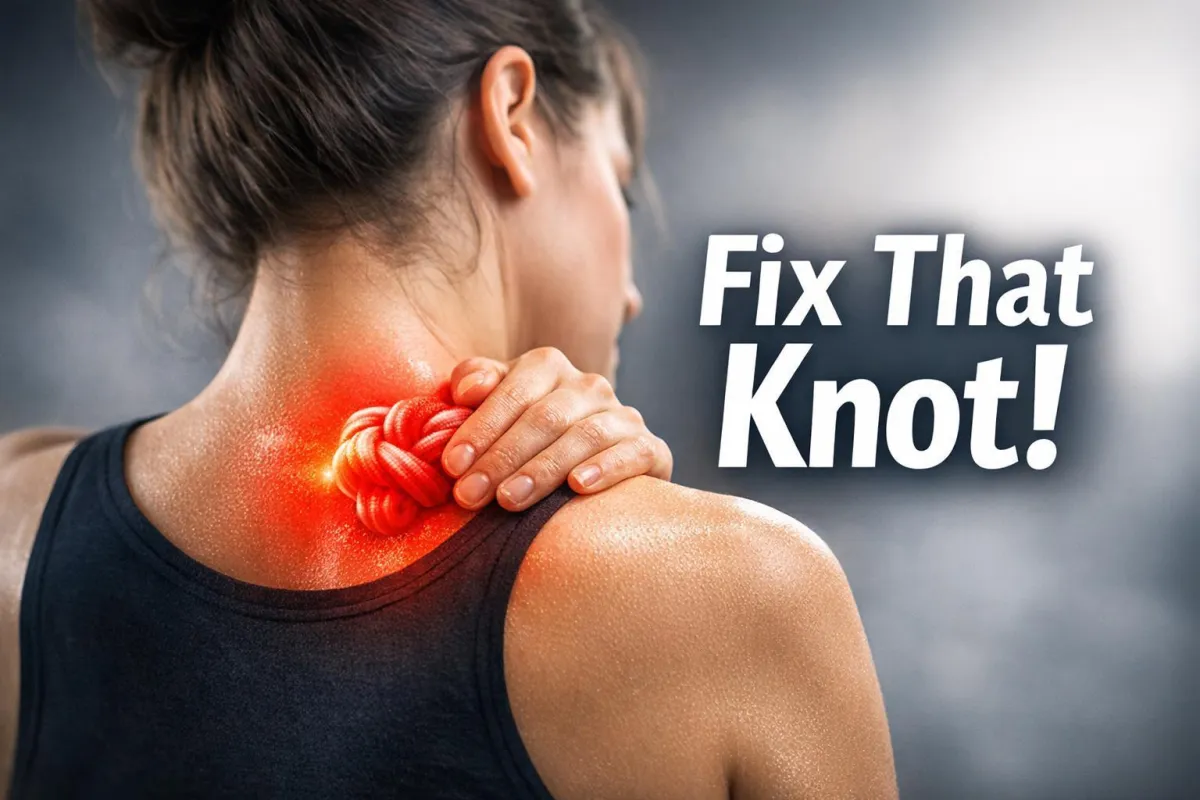 Understanding and Relieving Muscle Knots Near Your Shoulder Blade
