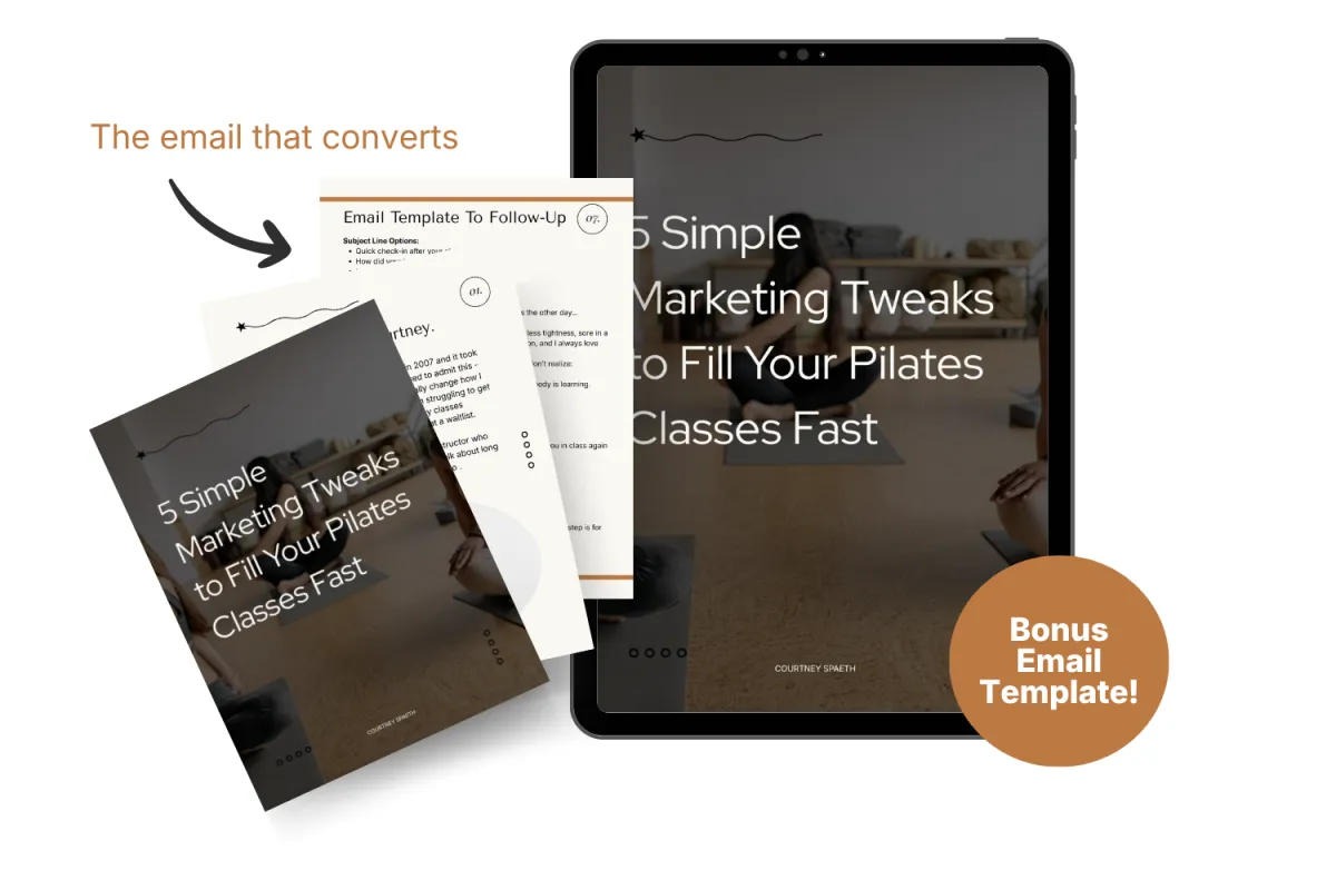 5 Simple Marketing Tweaks To Fill Your Pilates Cass
