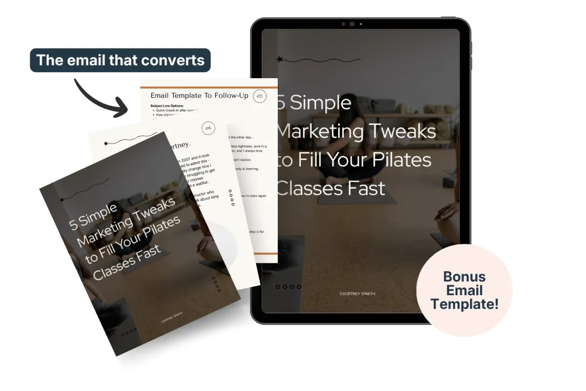 5 Simple Marketing Tweaks To Fill Your Pilates Cass