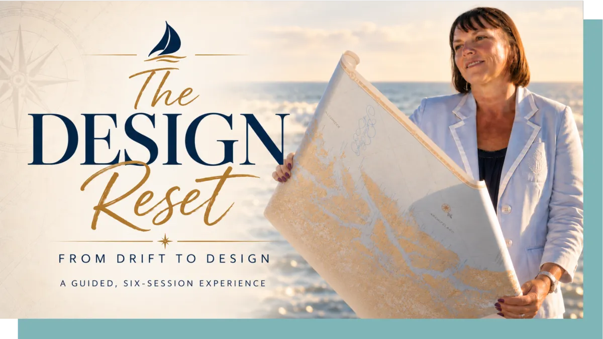 The DESIGN Reset six-session experience with Dawn Fleming