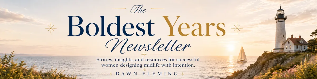 The Boldest Years Newsletter by Dawn Fleming