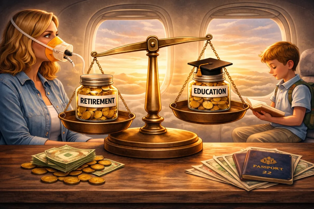 Why Saving for Your Child’s Education First is a Financial Trap: The "Oxygen Mask" Strategy for Expats