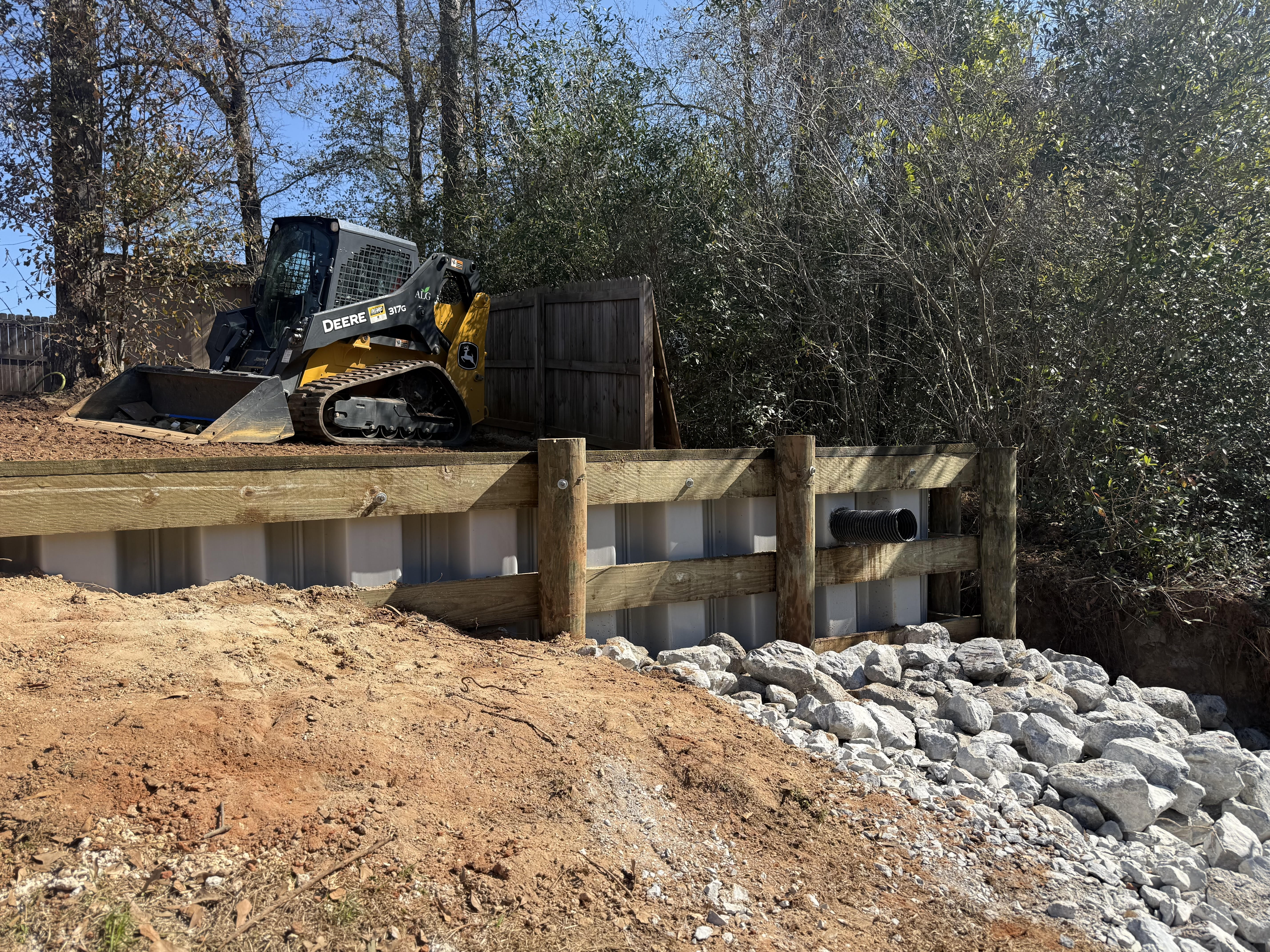 Drainage Solutions in Daphne