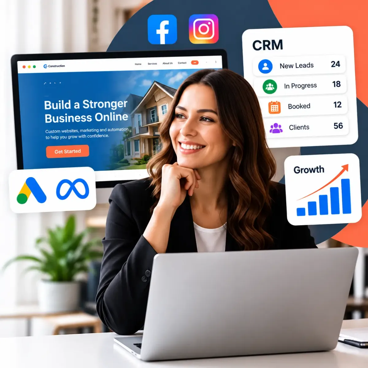 Launch Your Business. Automate the Busywork. Build Your Digital Presence.