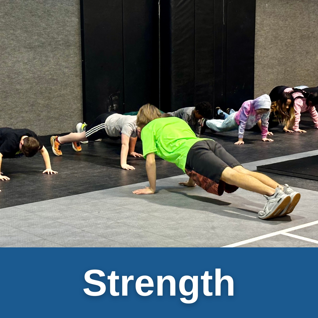 Parkour increases your child's strength!
