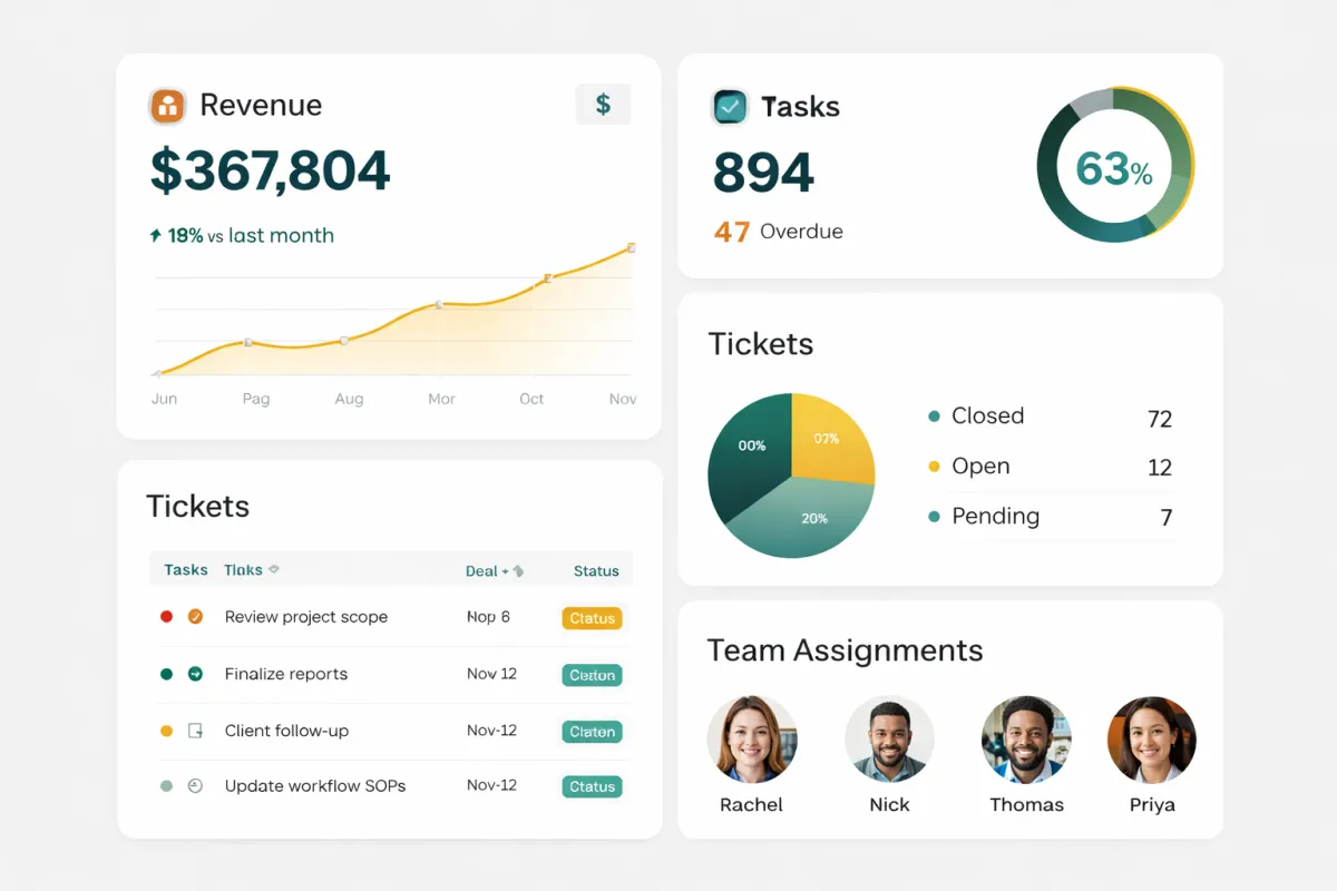 operational dashboard