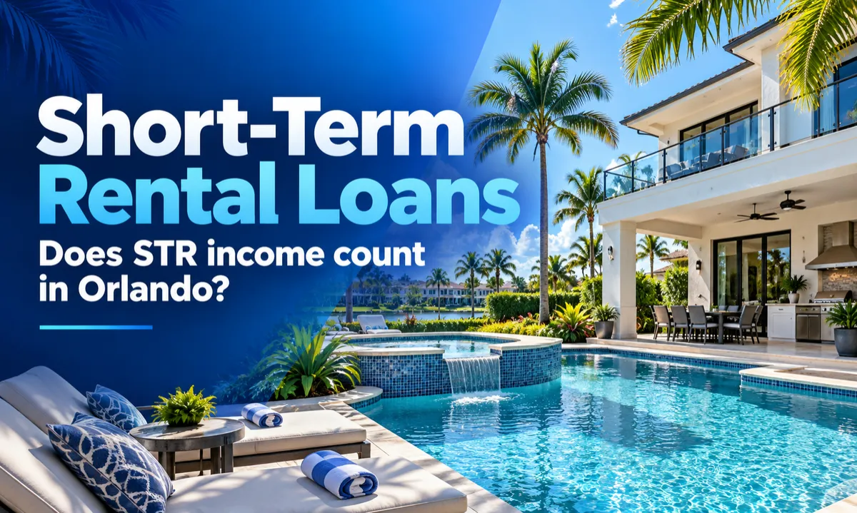 Orlando short-term rental property representing DSCR financing based on rental income for real estate investors.