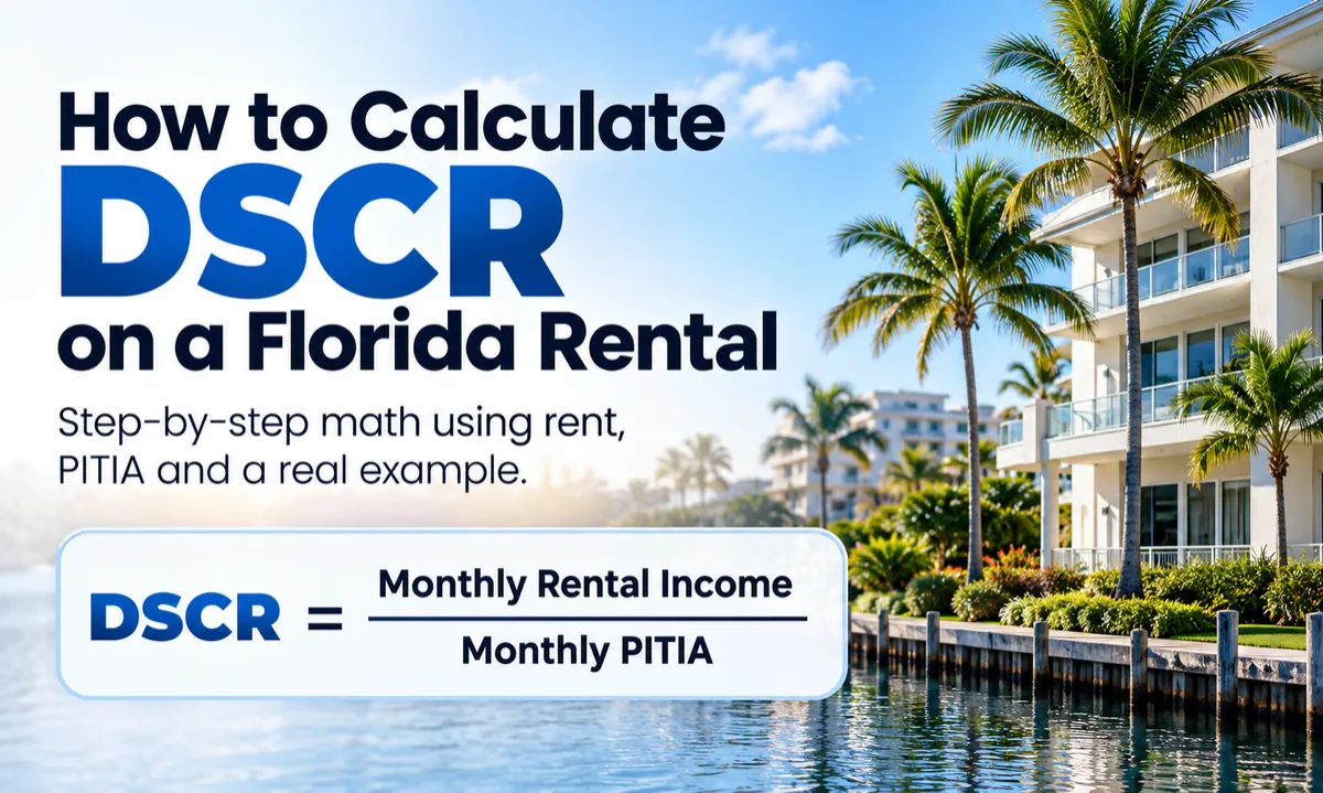 How to Calculate DSCR on a Florida Rental (Example)