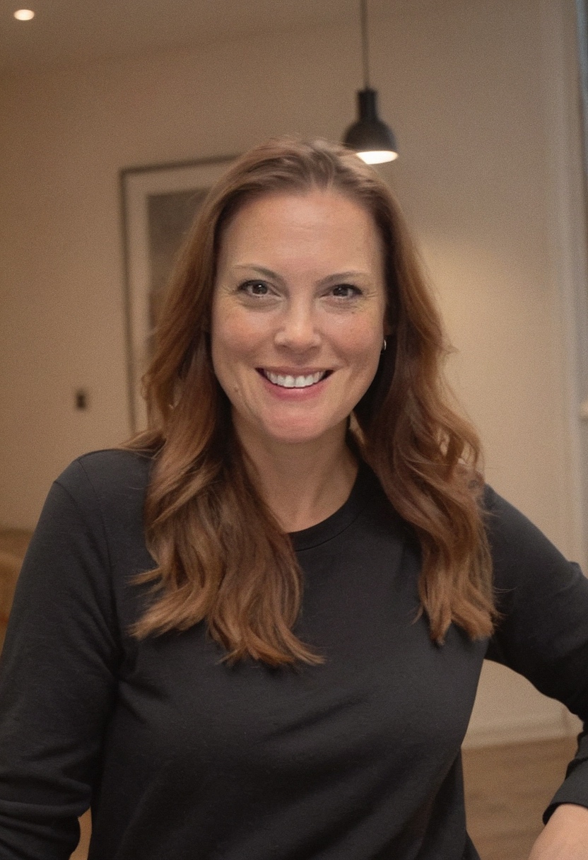 Piper Cabebe in a indoor setting