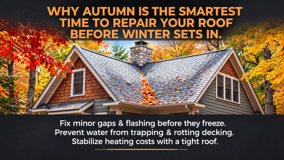 Why Autumn is the Optimal Time for Roof Repairs Before Winter Arrives