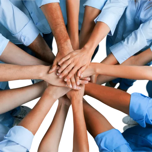 black laptop computer on table