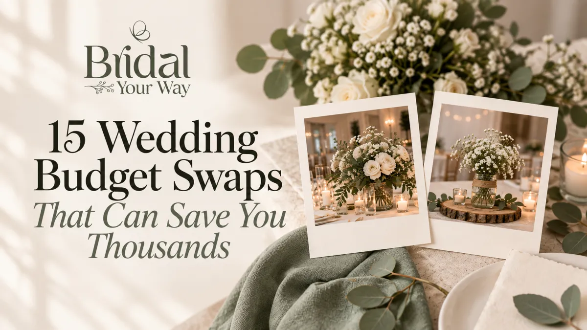15 Wedding Budget Swaps That Can Save You Thousands