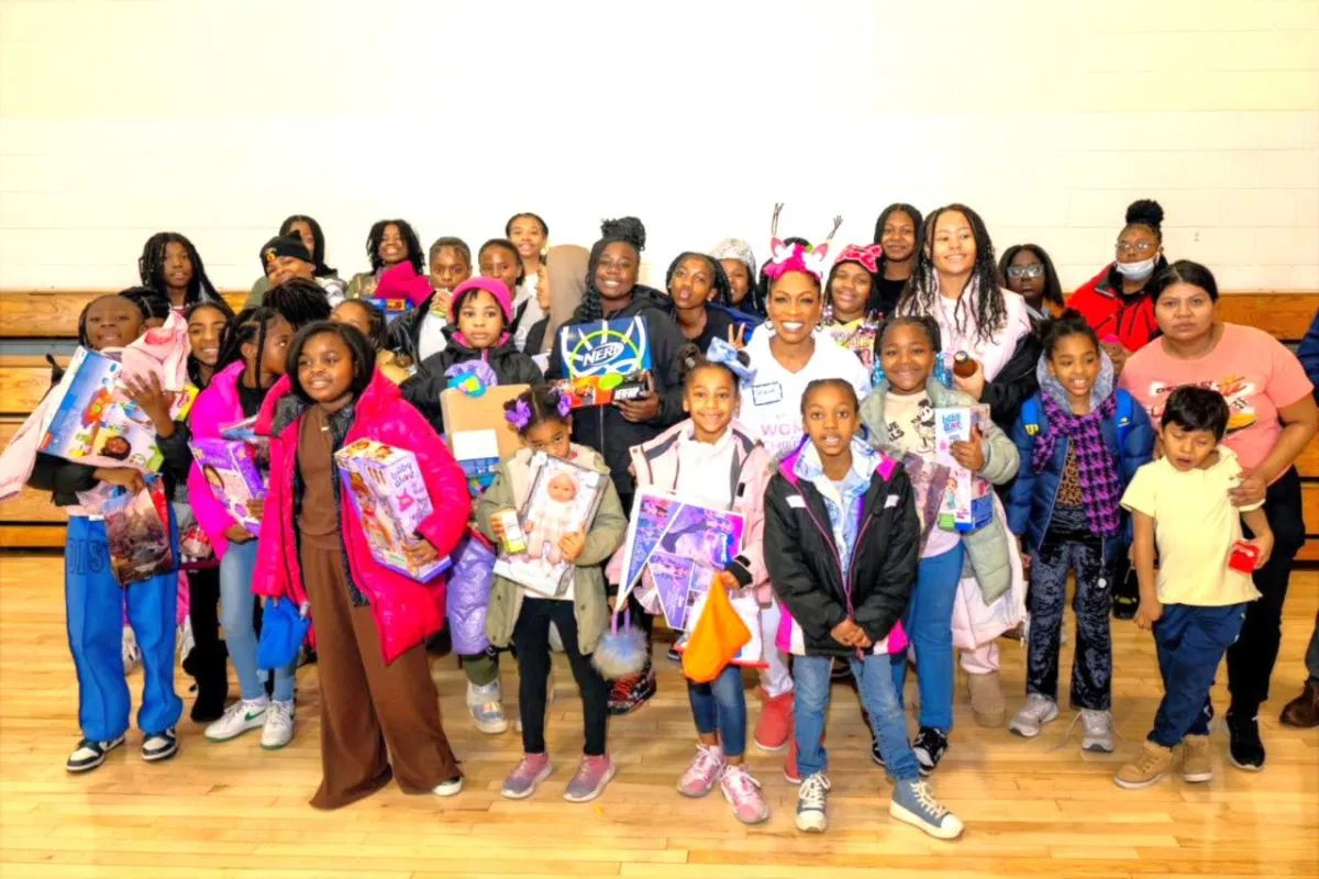 GFWC toy giveaway