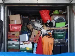Residential junk removal services