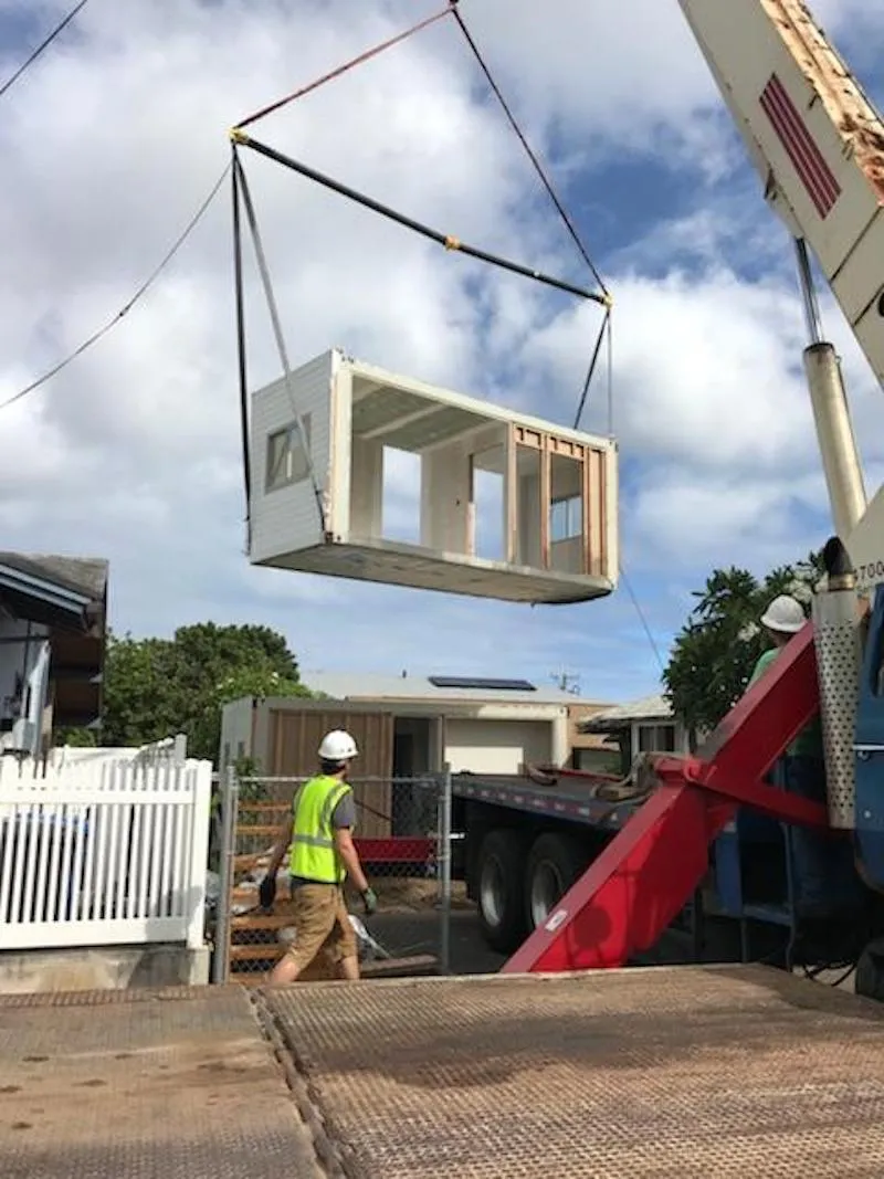 Hilo Commercial Build-Out before and after