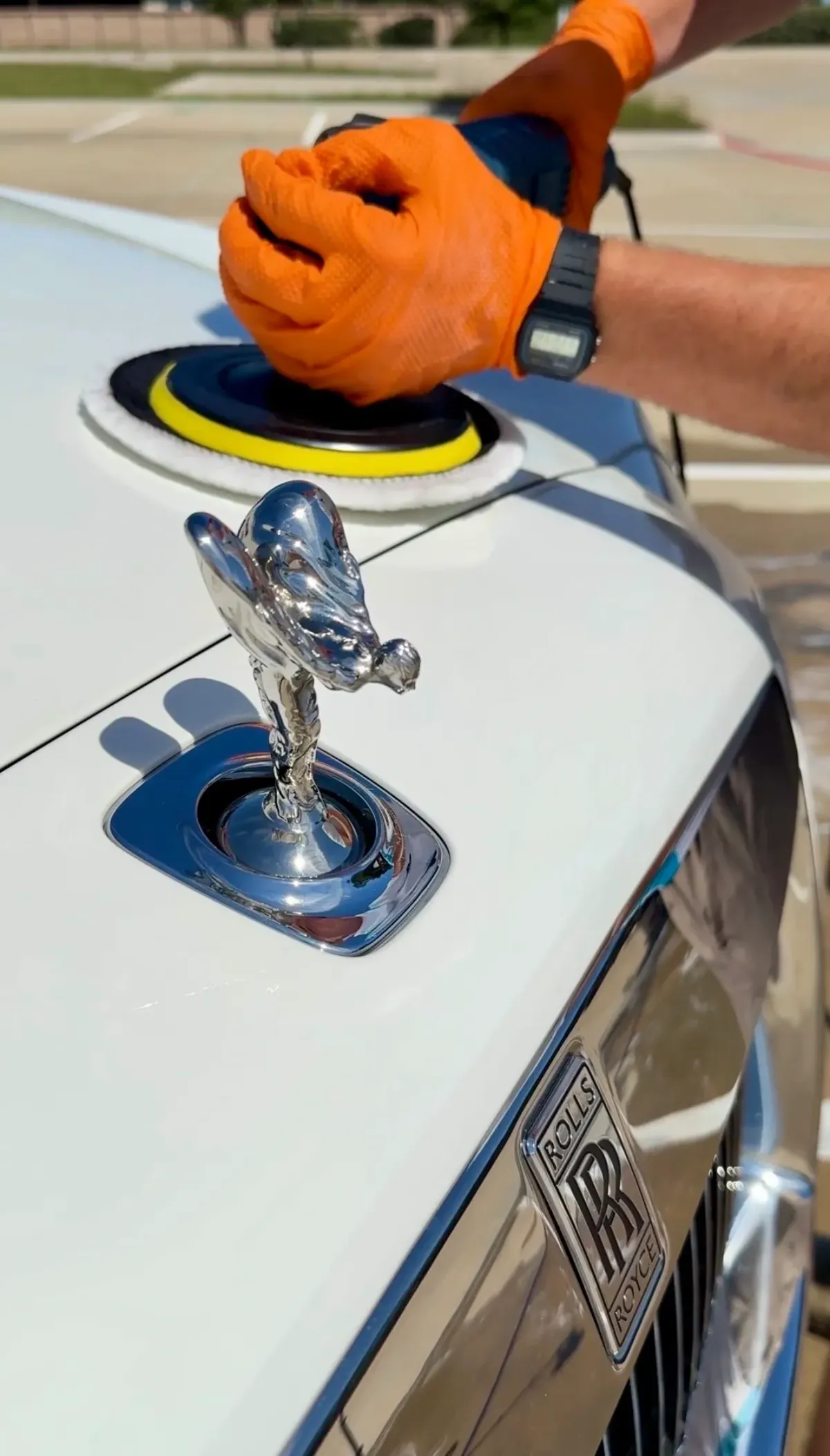 Paint Correction on Rolls Royce