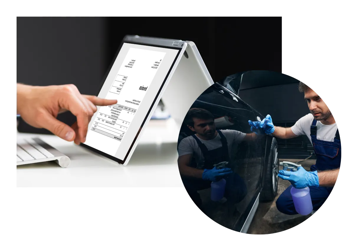 payments for Auto Body Shop business