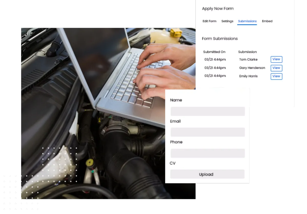 Auto Body Shop Business Online Forms