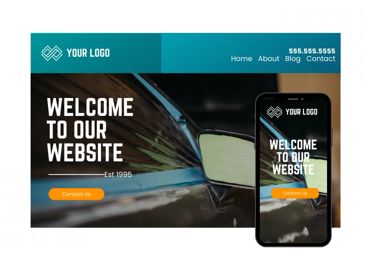 Auto Body Shop Website