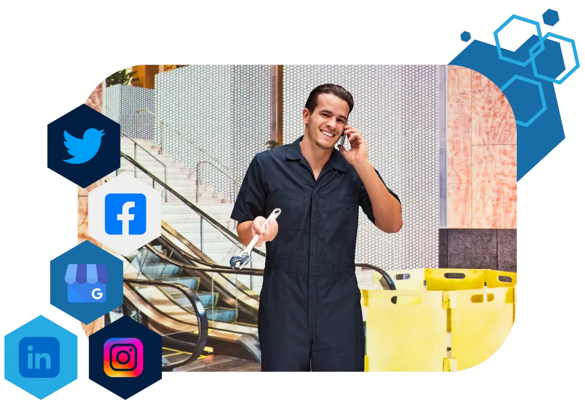 Auto Body Shop social media networking