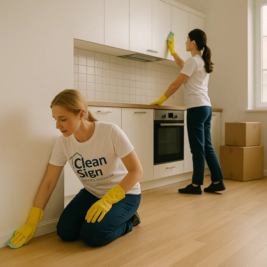 Move-Out cleaning process