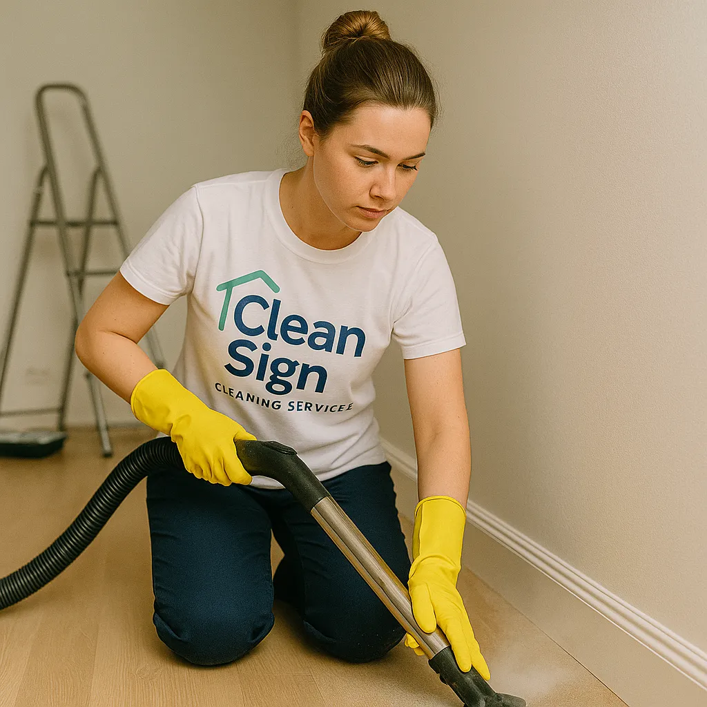 deep cleaned bathroom