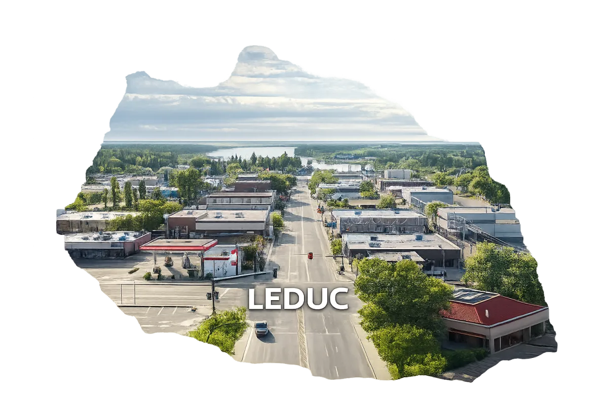 Leduc street view
