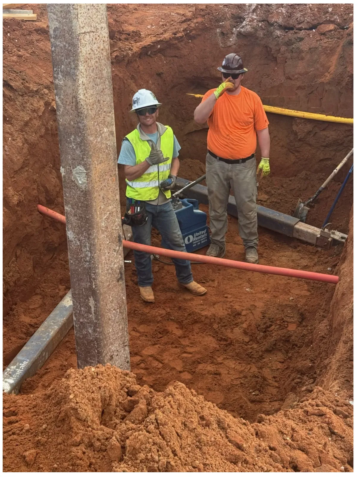 Ground Force heavy equipment clearing land on South Alabama jobsite