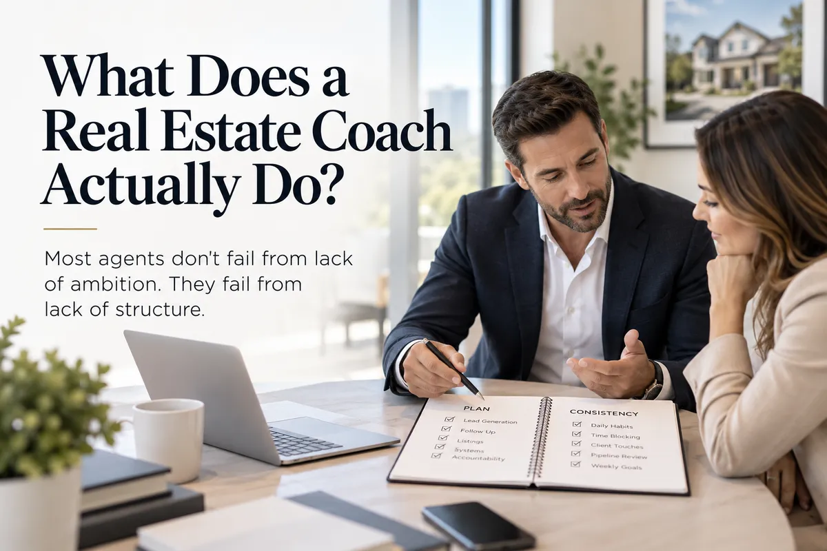 What Does a Real Estate Coach Actually Do?