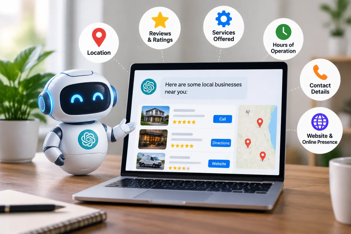 AI Need to Recommend a Local Business