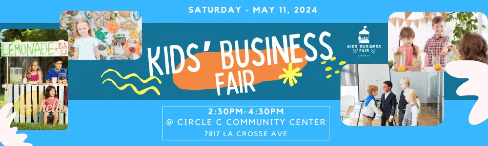 Kids Business Fair Austin May 2024