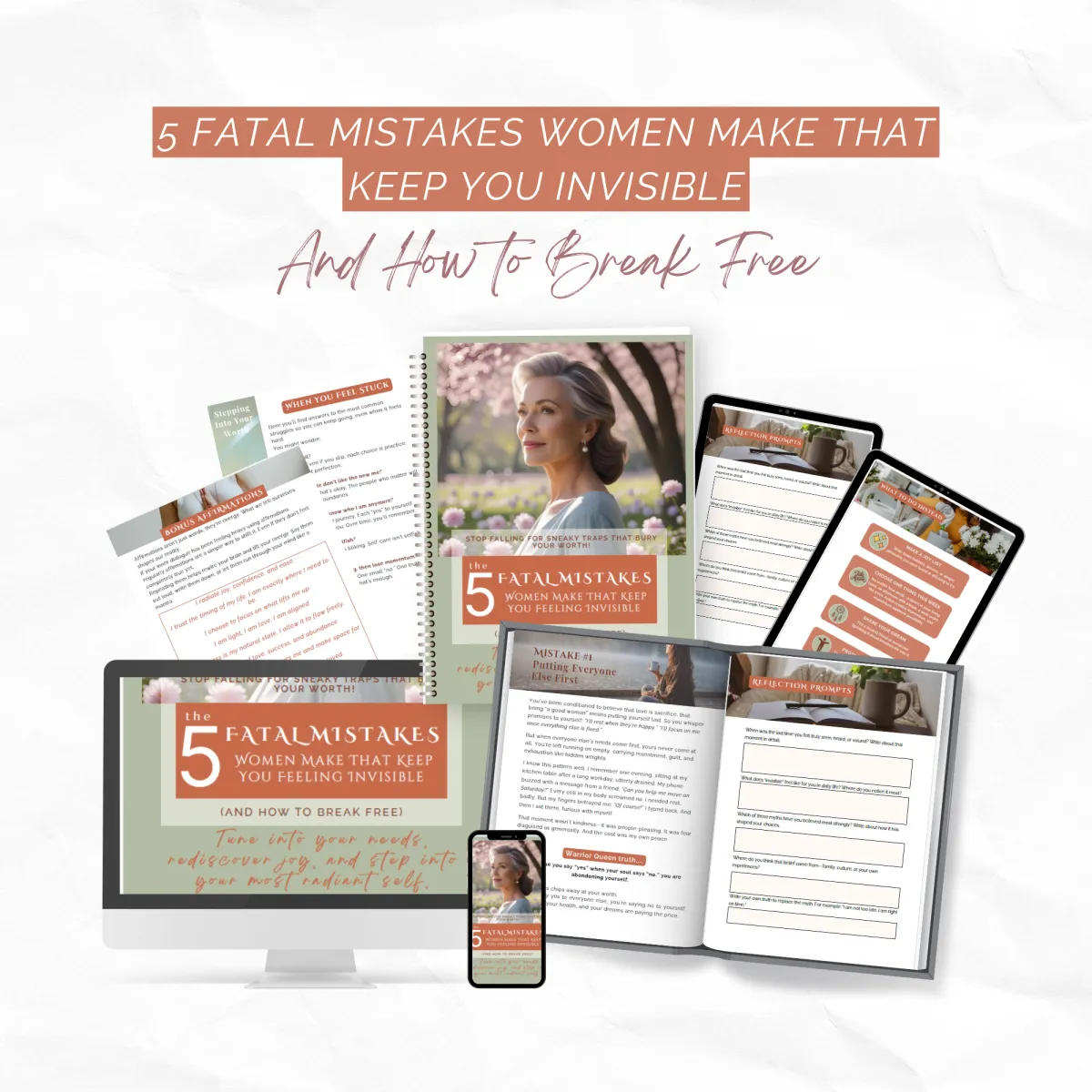 Lead Magnet Mockup of Content