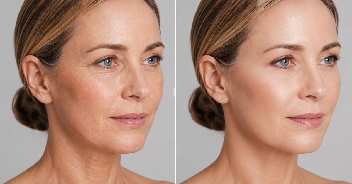the best anti-aging facial treatments for women over 50 near Old Bridge NJ